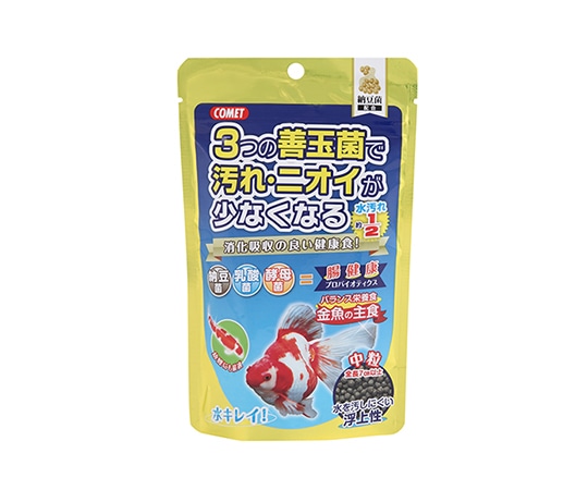 イトスイ 金魚の主食 納豆菌中粒 90g  1袋（ご注文単位1袋）【直送品】