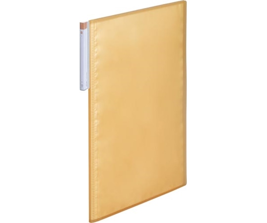 カウネット クリヤーブック 超スリム 20P 橙 43058594 1冊(ご注文単位1冊)【直送品】