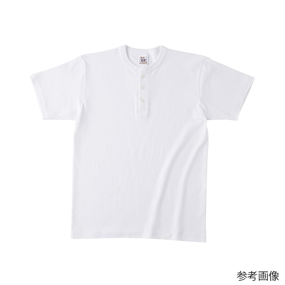 フェリック オープンエンド マックスウェイト ヘンリーネックTシャツ ホワイト S OE1120-WHT-S 1枚（ご注文単位1枚）【直送品】