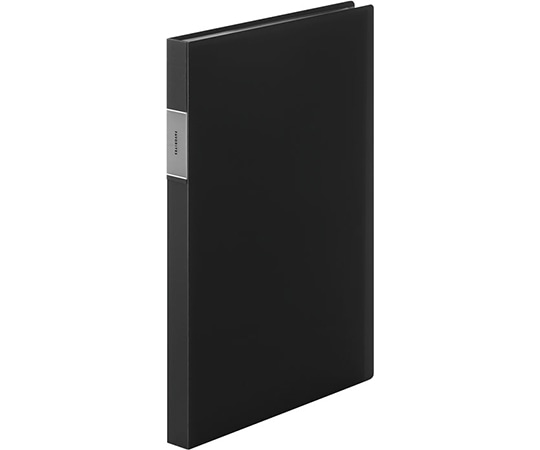 キングジム FV クリアーファイル(透明) 40P 黒 FV166TW 1冊(ご注文単位1冊)【直送品】