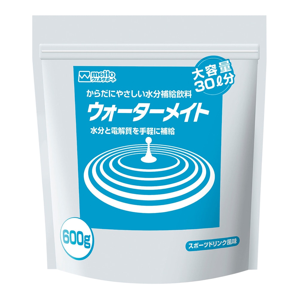 名糖産業 ウォーターメイト 大容量タイプ スポーツドリンク風味 30L分 600g入  1パック（ご注文単位1パック）【直送品】