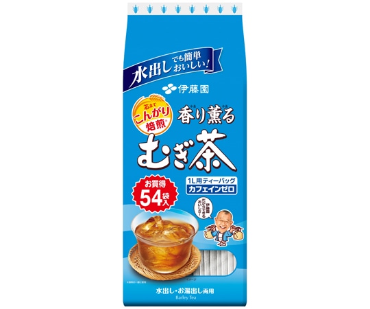 伊藤園 香り薫るむぎ茶ティーバッグ 54袋 1ケース(54パック×10袋入)  1ケース※軽（ご注文単位1ケース）【直送品】