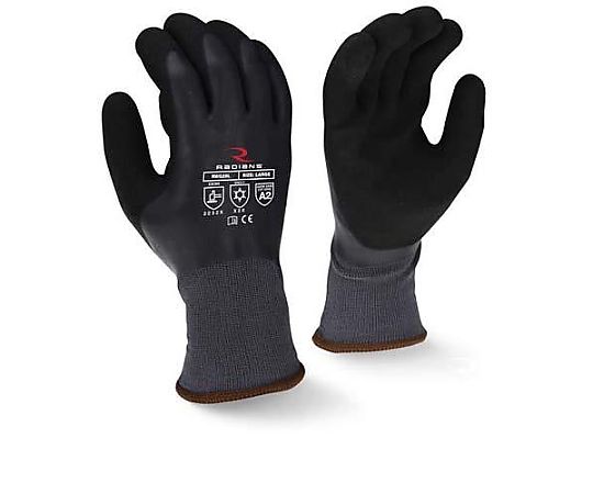 アズワン [L] 手袋(防寒/ラテックスコーティング) EA915G-157 1双（ご注文単位1双）【直送品】