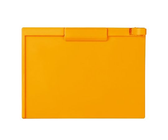 エスコ A4/S型 クリップボード(イエロー) EA762DA-114 1枚(ご注文単位1枚)【直送品】