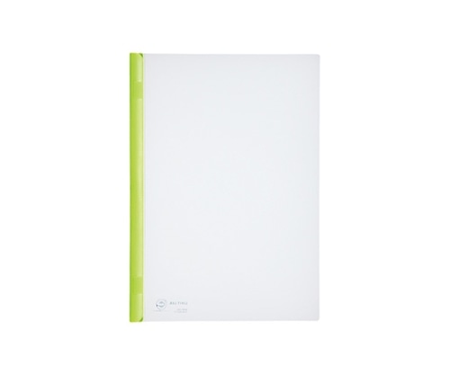 LIHITLAB リクエスト スライドバーファイル(10冊パック) 6黄緑 G1730 G1730-6 1組(ご注文単位1組)【直送品】