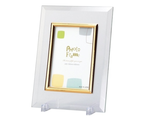 大額 クリスタル写真立て L判 DG5336-L 1枚(ご注文単位1枚)【直送品】