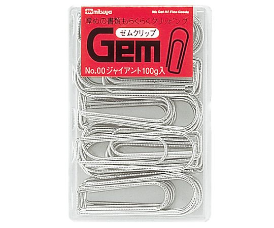 ミツヤ ゼムジャイアント100g 40本×10箱入 GM-2000 1ケース（ご注文単位1ケース）【直送品】