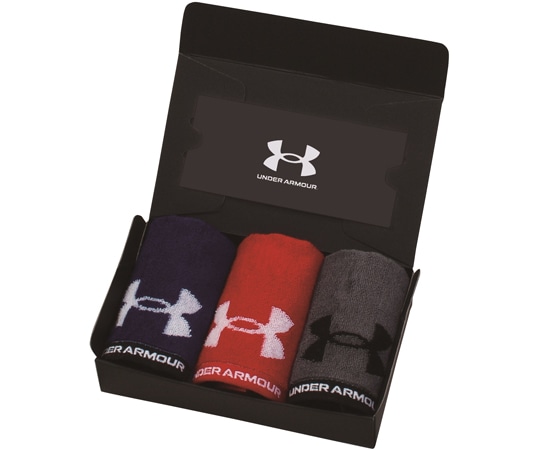 プレーリードッグ アンダーアーマー タオルハンカチ3枚 【I.WILL】 UA-031S 1セット(ご注文単位1セット)【直送品】