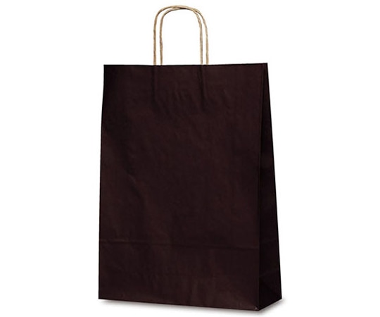 ベルベ 紙袋 自動紐手提袋 T-8 カラー(カカオ) 200枚 1846 1ケース（ご注文単位1ケース）【直送品】