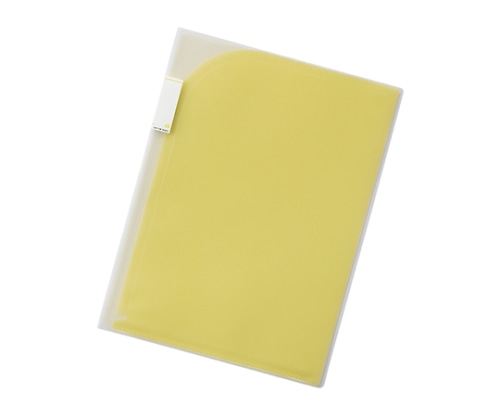 LIHITLAB Avanti 2ポケットホルダー 5黄 F-3410 F3410-5 1枚(ご注文単位1枚)【直送品】