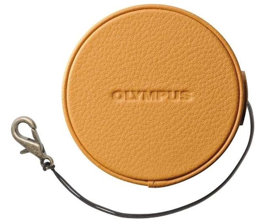 オリンパス 本革レンズジャケット ライトブラウン LC-60.5GL LBR 1個（ご注文単位1個）【直送品】