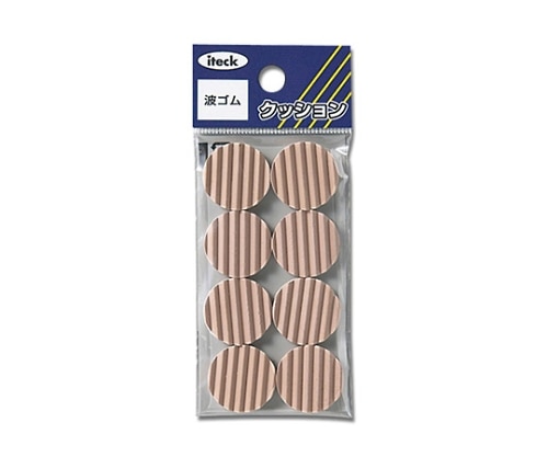 光 波ゴム 3×20ミリ 茶 8個入 KWR20-2 1パック（ご注文単位1パック）【直送品】