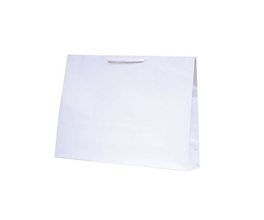 ベルベ 手提袋 ファットバッグ ホワイト 50枚 1570 1ケース(ご注文単位1ケース)【直送品】