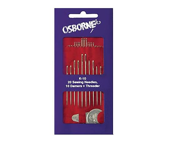 エスコ 30本組  縫針セット EA916JC-10 1組(ご注文単位1組)【直送品】