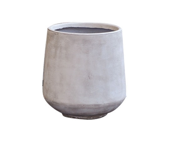 クレイ プランター TERRA-MENT Drop Round 27(テラメント ドロップラウンド)L 910-244-181 1個(ご注文単位1個)【直送品】