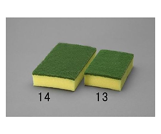 エスコ 75x115mm 業務用スポンジ(中目) EA928AS-13 1個(ご注文単位1個)【直送品】