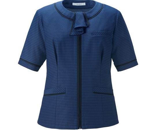 カーシーカシマ ENJOY ジャケット ロイヤルブルーボーダー 11号 ESA892 1枚（ご注文単位1枚）【直送品】