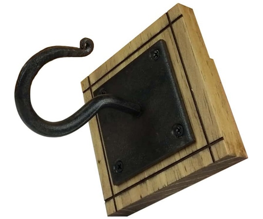 ライフサーブ LS Shank Hook ブラウン  1個(ご注文単位1個)【直送品】