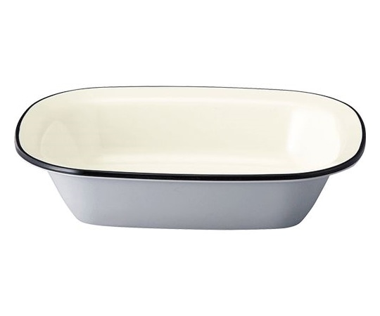 Daiwa 角深皿 ライトグレー HR-30-LGY 1個(ご注文単位1個)【直送品】