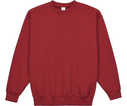 ボンマックス 10オンス トレーナー(裏パイル) バーガンディ LL MS2136 1枚（ご注文単位1枚）【直送品】