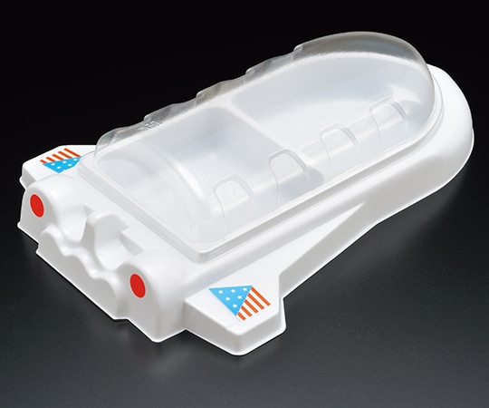 スミ お子さまランチ用弁当容器 エスコン S-903(セット)W 1ケース(100個入) 8903101 1ケース(ご注文単位1ケース)【直送品】