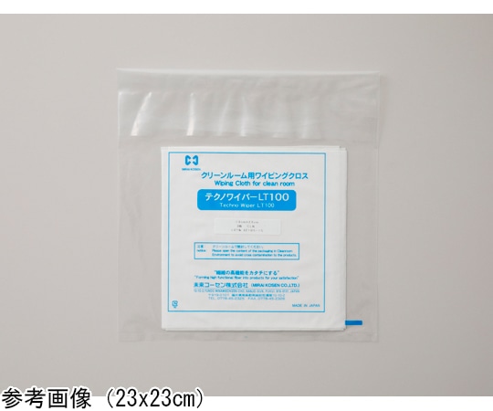 未来コーセン TECHNO WIPERR LT100 23×23cm スタック CLN 1,200枚入 1箱 (ご注文単位1箱)【直送品】