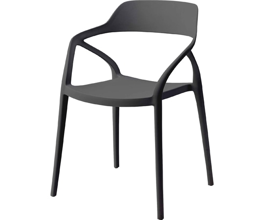 東谷 チェア ブラック CL-481BK 1個（ご注文単位1個）【直送品】