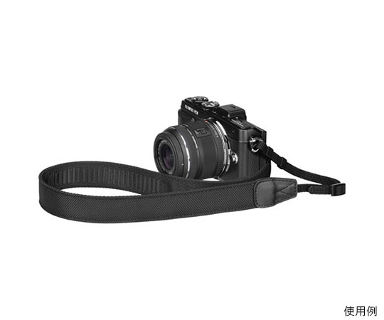 ハクバ写真産業 ルフトデザイン ソリッドネックストラップ 25 ブラック KST-64S25 1個（ご注文単位1個）【直送品】