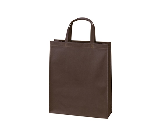 アズワン 不織布バッグ 角底A4縦 厚タイプ ダークブラウン 1箱(100枚入) LC0190AG00 1箱(ご注文単位1箱)【直送品】