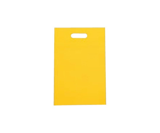 三和 不織布小判抜きバッグ イエロー 1ケース(1000枚入) SW2843-24 1ケース（ご注文単位1ケース）【直送品】