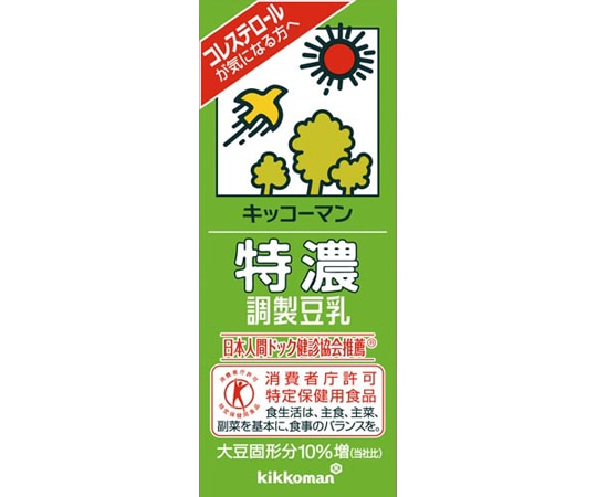 キッコーマン 特濃調製豆乳 200mL 18本 319690 1ケース※軽（ご注文単位1ケース）【直送品】