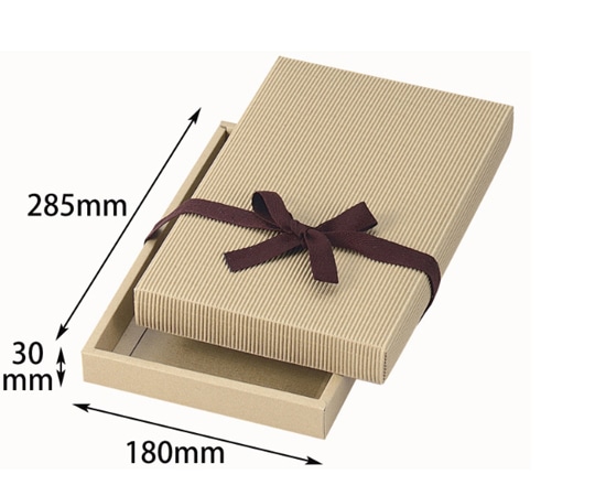 ヤマニパッケージ 贈答箱 ナチュラルBOX36号 ヒモ付 100枚 16-36 1ケース（ご注文単位1ケース）【直送品】