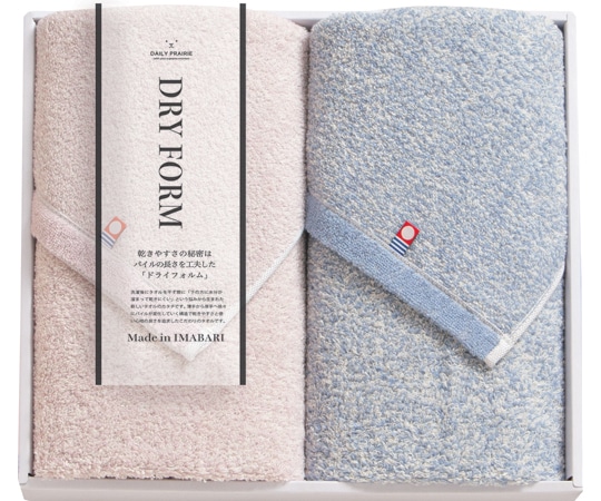 プレーリードッグ DAILY PRAIRIE ドライフォルム フェイスタオル2枚 CODF-210 1セット(ご注文単位1セット)【直送品】