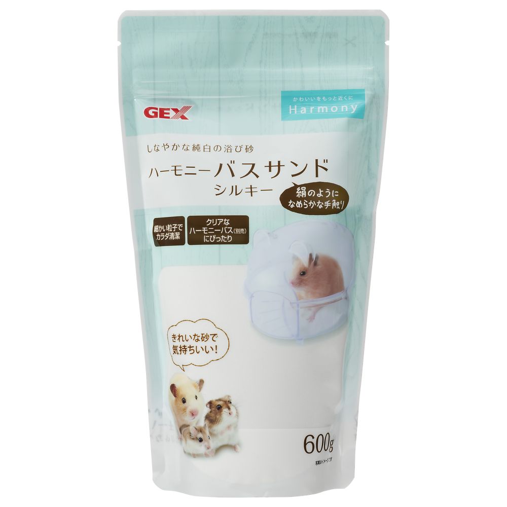ジェックス ハーモニーバスサンド シルキー 600g  1袋（ご注文単位1袋）【直送品】