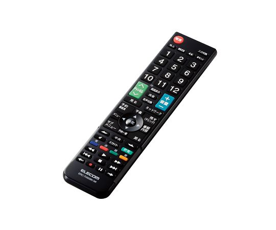 エレコム かんたんTVリモコン第2弾 三菱・リアル用 ブラック ERC-TV02BK-MI 1個（ご注文単位1個）【直送品】
