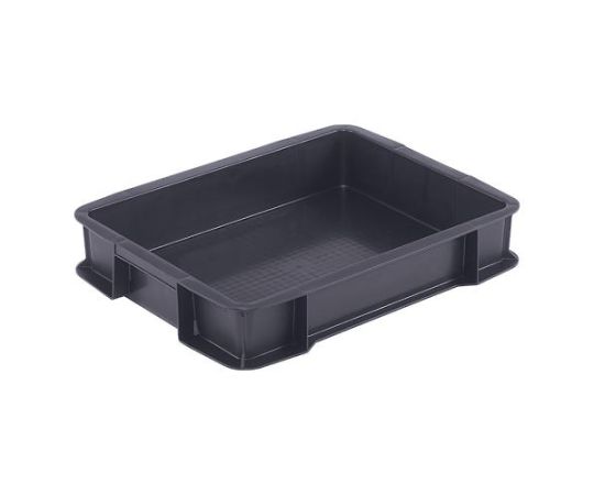 サンコー(三甲) 466x366x85mm/10.5L ハイテクコンテナ/ESD EA506AE-115 1個 (ご注文単位1個)【直送品】