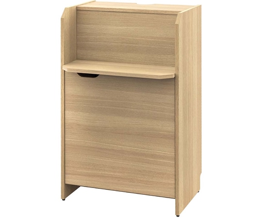 アール・エフ・ヤマカワ 無人受付カウンター オーク RFRCB-6047OA 1台（ご注文単位1台）【直送品】