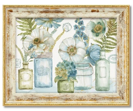 ユーパワー ミニゲル アートフレーム リサ オーディット｢マイ グリーンハウス ブーケ｣ LA-02502 1個（ご注文単位1個）【直送品】