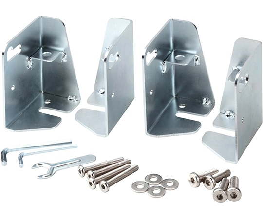 サンワサプライ 床固定金具 プリンタスタンド用 LPS-QL1N 1セット(ご注文単位1セット)【直送品】