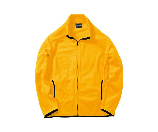 LIFEMAX フリースジャケット ゴールド XXL MJ0065-11 XXL 1枚（ご注文単位1枚）【直送品】