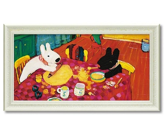 ユーパワー リサとガスパール ミュージアムフレーム｢おかしづくり(Lワイド)｣ GL-10057 1個（ご注文単位1個）【直送品】