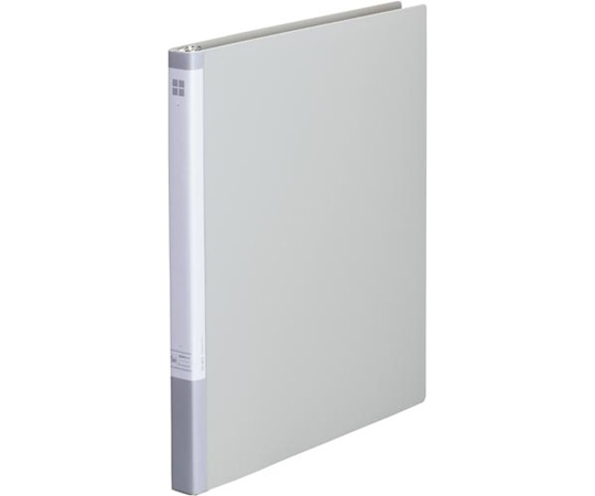 カウネット マニュアルクリヤーブック(差替式)灰 4248-0327 1冊(ご注文単位1冊)【直送品】