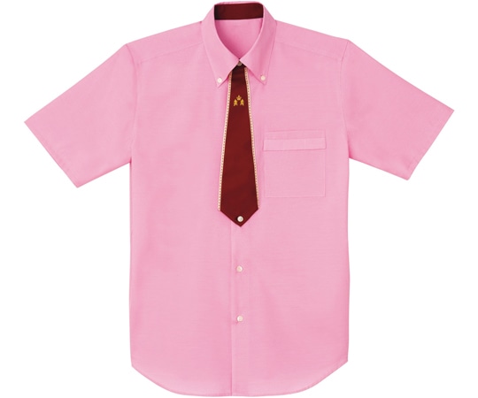 カーシーカシマ AMUS-NET 半袖シャツ 203-9 ピンク 3L ASY203 1枚（ご注文単位1枚）【直送品】