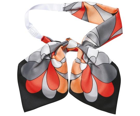 カーシーカシマ ENJOY スカーフ リボン 538-14 オレンジ EAZ538 1枚（ご注文単位1枚）【直送品】