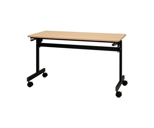 アール・エフ・ヤマカワ シンプルフォールディングテーブルⅢ W1200×D600 ナチュラル RFFT3-1260NA 1台（ご注文単位1台）【直送品】