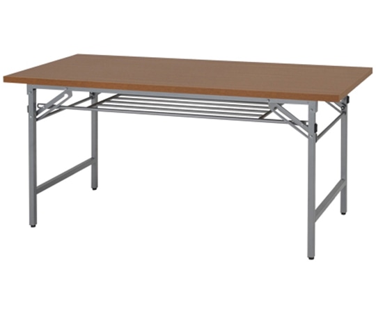 カグクロ 折りたたみテーブル W1500×D600×H700mm チーク NTH-1560-TK 1台(ご注文単位1台)【直送品】