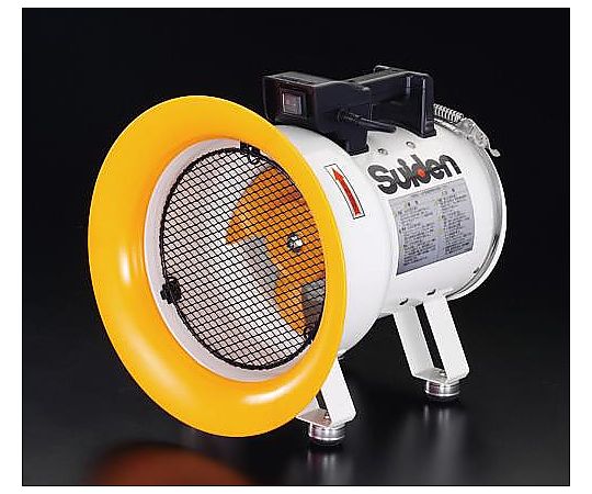 スイデン AC100V/200W/φ280mm ダクトファン(低騒音) EA897K-7A 1台(ご注文単位1台)【直送品】