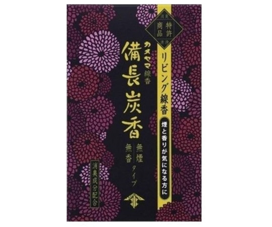 カメヤマ 花げしき 備長炭 ミニ寸  1箱(ご注文単位1箱)【直送品】