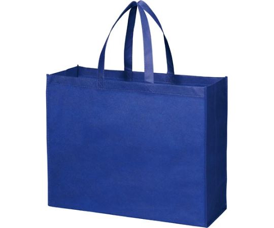 大川企画 不織布バッグ ネイビー L 1パック(5枚入) N-L009 1パック(ご注文単位1パック)【直送品】