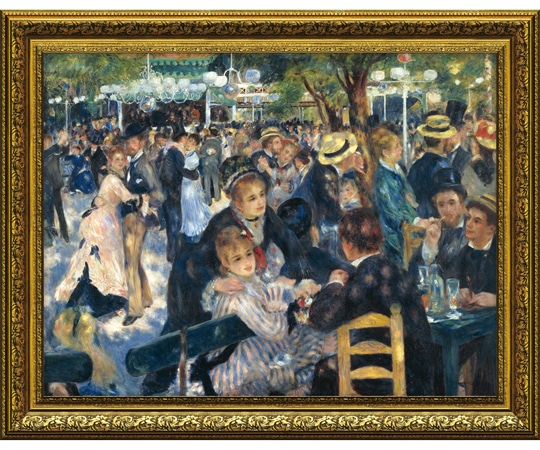 ユーパワー ミュージアムアートシリーズ ルノワール｢ムーラン ド ラ ギャレットの舞踏会｣ MW-14018 1個（ご注文単位1個）【直送品】